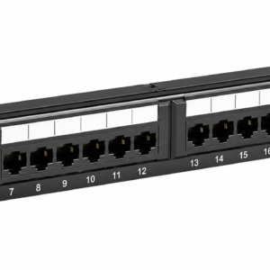 Newlink NEW-2666624 – Patch Panel Cat 6 UTP de 24 Puertos – Rack 19" 1U