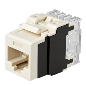 Panduit NetKey NK6X88MIW – Módulo Jack RJ45 Cat 6A Keystone UTP