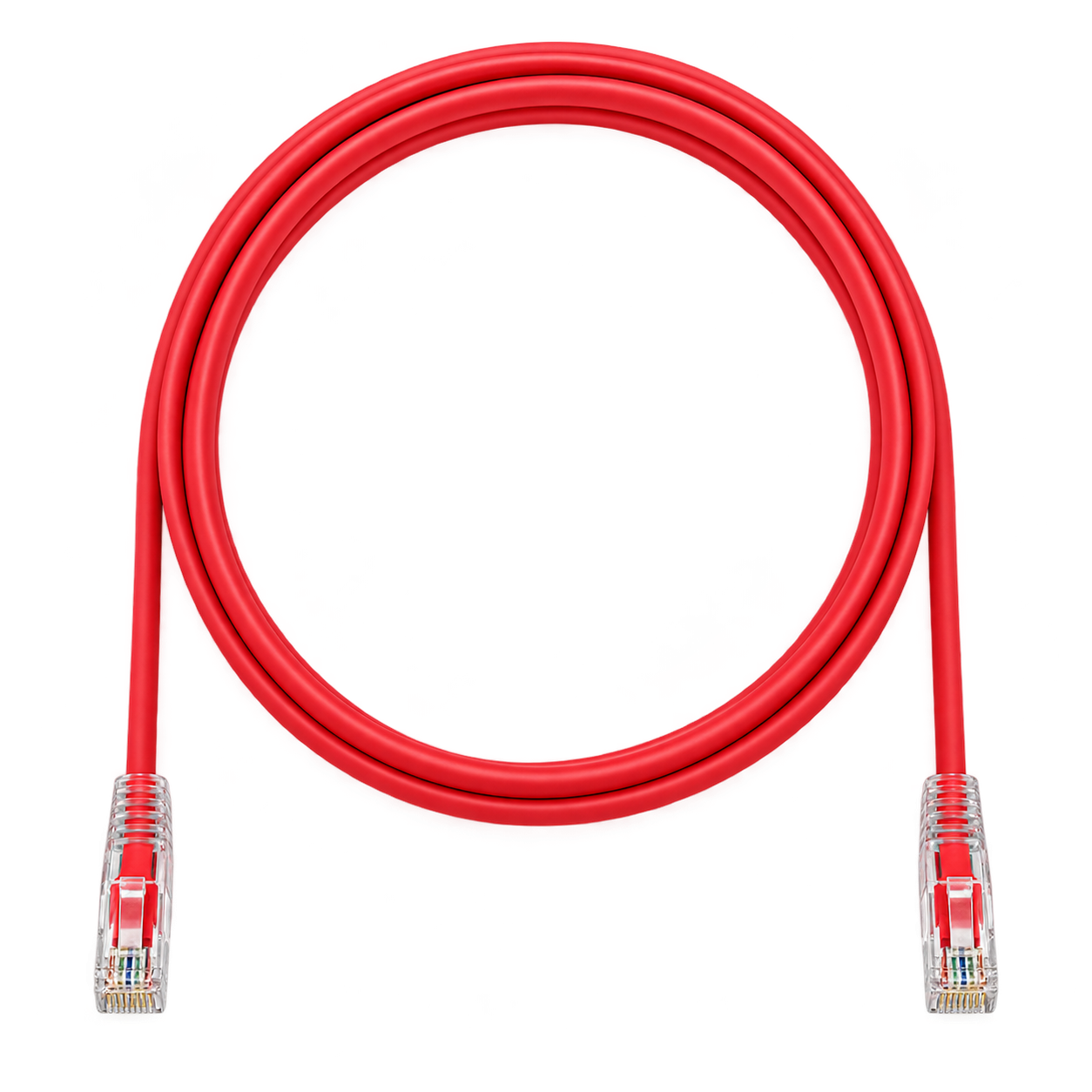 Panduit UTP6AX7RD – Cable Patch Cord Cat 6A UTP 7 pies – Rojo