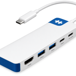 Targus HyperDrive Flex – Hub USB-C de 5 Puertos – HDMI 4K – PD 100W – HD4101BUGL