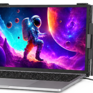 Blackview DCM8 – Monitor Portátil de 15.3” LCD IPS WUXGA 1920 × 1200, 60Hz, Diseño de Triple Pantalla, Gris