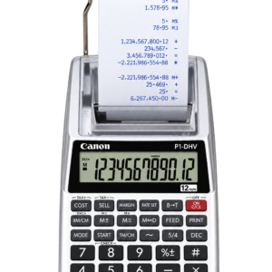 Canon P1-DHV-3 - Calculadora impresora - LCD - batería - plata